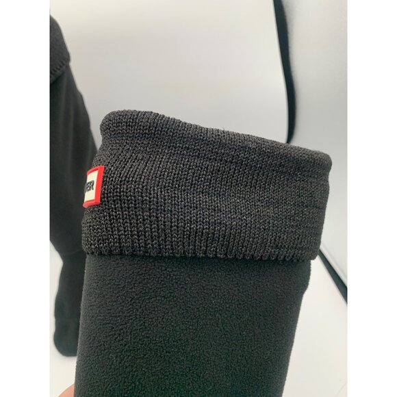 Women’s Hunter Black Liner Boot Sock with a Wool Accent Size M - Picture 7 of 7
